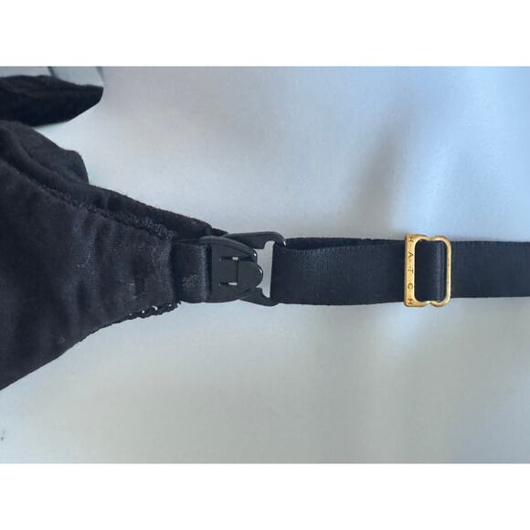 HATCH The Everyday Nursing Bra Black Size L – Pima Cotton Maternity Bralette - Picture 4 of 6